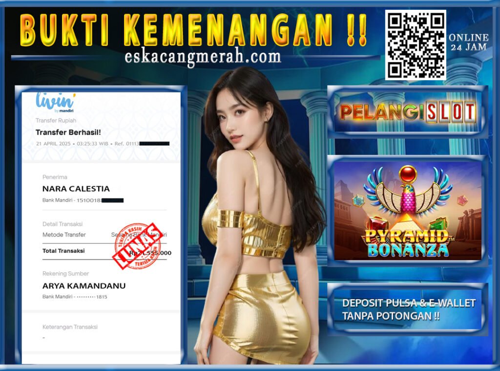 BUKTI JACKPOT PRAGMATIC 21/APRIL/2025