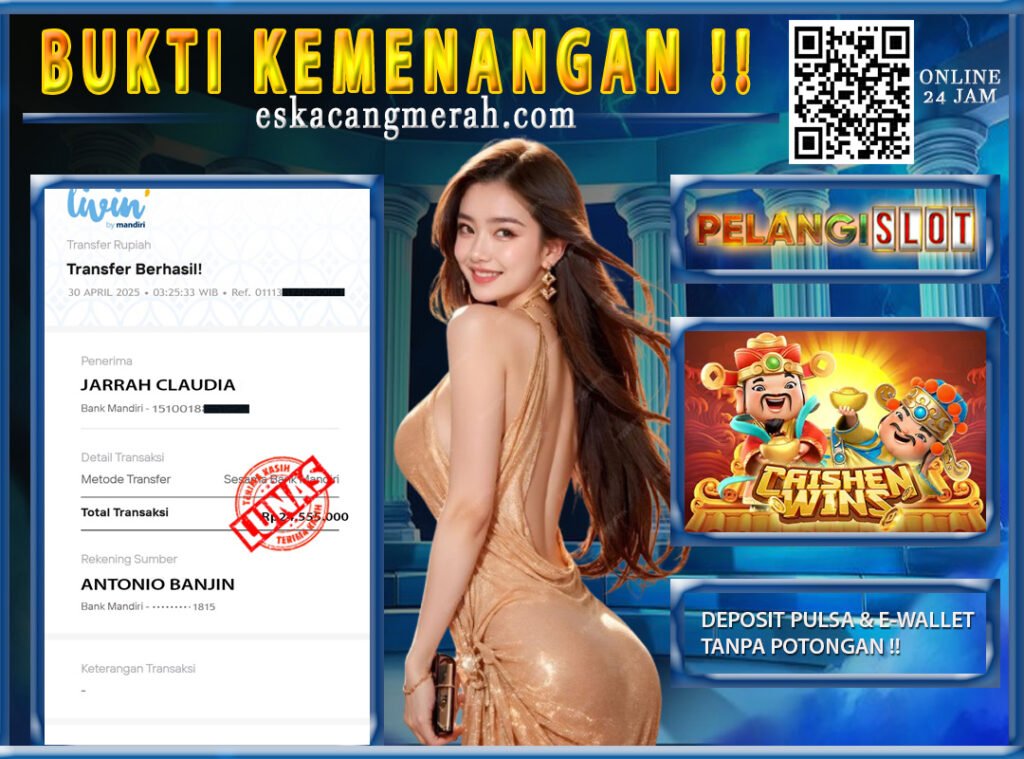 BUKTI JACKPOT PRAGMATIC 30/APRIL/2025