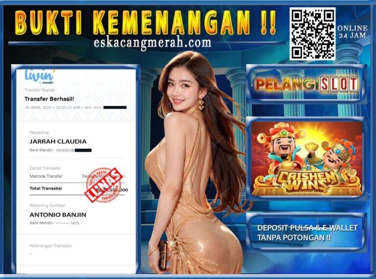 BUKTI JACKPOT PRAGMATIC 30/APRIL/2025