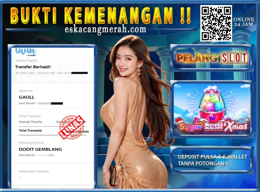 BUKTI JACKPOT PRAGMATIC 08/APRIL/2025