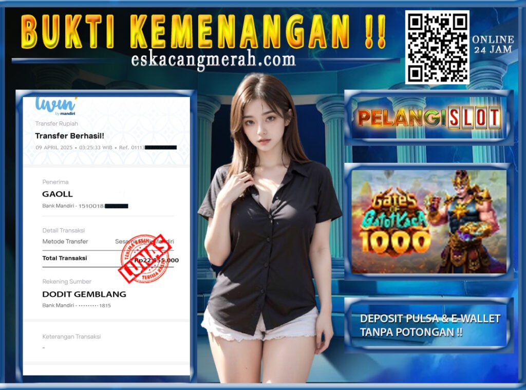 BUKTI JACKPOT PRAGMATIC 09/APRIL/2025