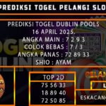 PREDIKSI TOGEL DUBLIN 16/APRIL/2025