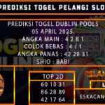 PREDIKSI TOGEL DUBLIN 05/APRIL/2025
