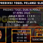 PREDIKSI TOGEL DUBLIN 07/APRIL/2025