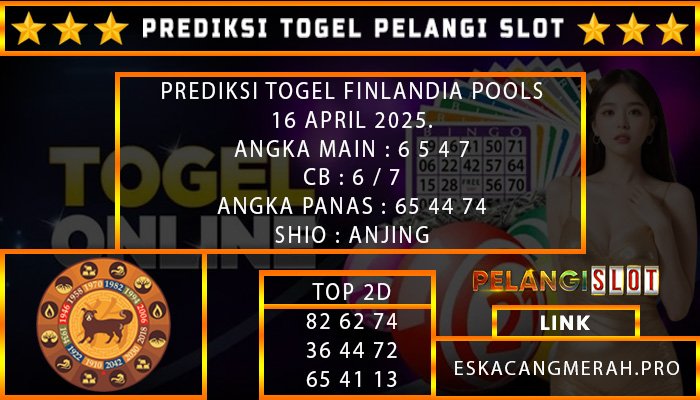 PREDIKSI TOGEL FINLANDIA 16/APRIL/2025