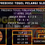 PREDIKSI TOGEL FINLANDIA 17/APRIL/2025
