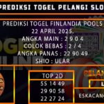 PREDIKSI TOGEL FINLANDIA 22/APRIL/2025