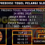 PREDIKSI TOGEL FINLANDIA 24/APRIL/2025