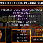 PREDIKSI TOGEL FINLANDIA 10/APRIL/2025