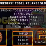 PREDIKSI TOGEL FINLANDIA 11/APRIL/2025