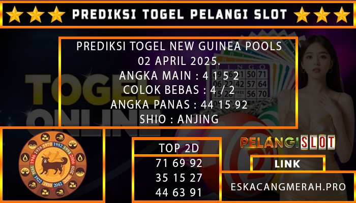 PREDIKSI TOGEL NEWGUINEA 02/APRIL/2025
