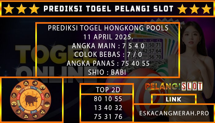 PREDIKSI TOGEL HONGKONG 11/APRIL/2025