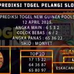 PREDIKSI TOGEL NEWGUINEA 12/APRIL/2025