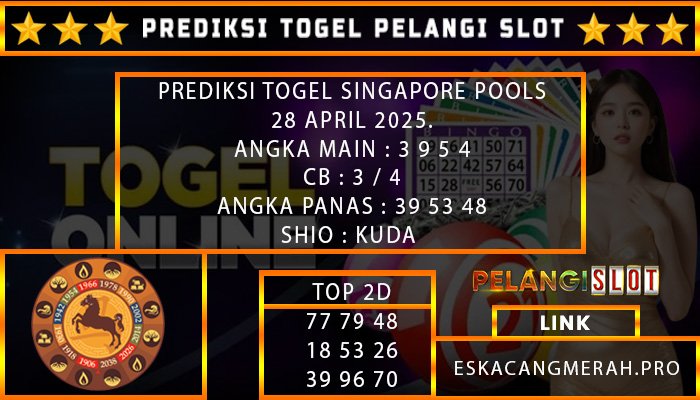 PREDIKSI TOGEL SINGAPORE 28/APRIL/2025
