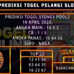 PREDIKSI TOGEL SYDNEY 19/APRIL/2025