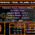 PREDIKSI TOGEL SYDNEY 02/APRIL/2025