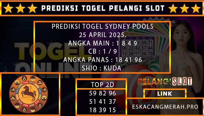 PREDIKSI TOGEL SYDNEY 25/APRIL/2025