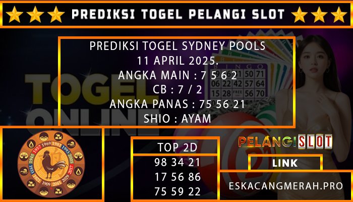 PREDIKSI TOGEL SYDNEY 11/APRIL/2025