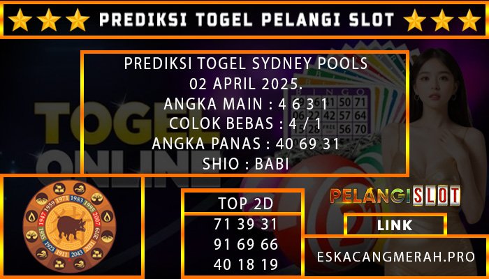 PREDIKSI TOGEL SYDNEY 02/APRIL/2025
