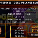 PREDIKSI TOGEL TELKOMSEL 01/MEI/2025