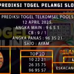 PREDIKSI TOGEL TELKOMSEL 12/APRIL/2025