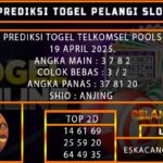 PREDIKSI TOGEL TELKOMSEL 19/APRIL/2025