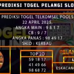 PREDIKSI TOGEL TELKOMSEL 22/APRIL/2025