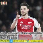 Mikel Arteta Kagum dengan 2 Gol Tendangan Bebas Declan Rice saat Bungkam Real Madrid