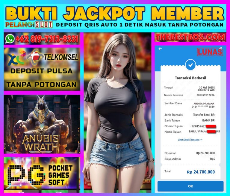 BUKTI JACKPOT PGSOFT 30/MEI/2025
