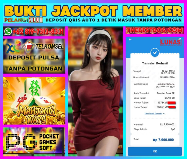 BUKTI JACKPOT PGSOFT 27/MEI/2025