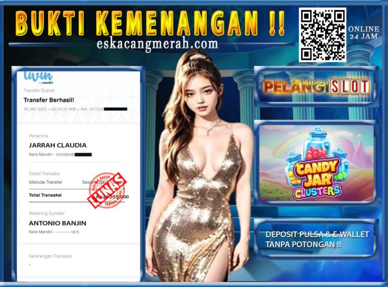 BUKTI JACKPOT PRAGMATIC 02/MEI/2025
