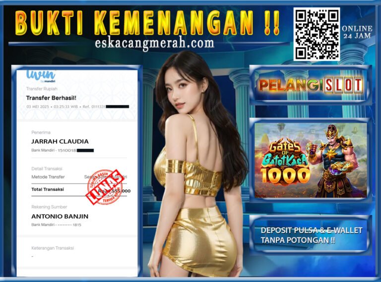 BUKTI JACKPOT PRAGMATIC 03/MEI/2025