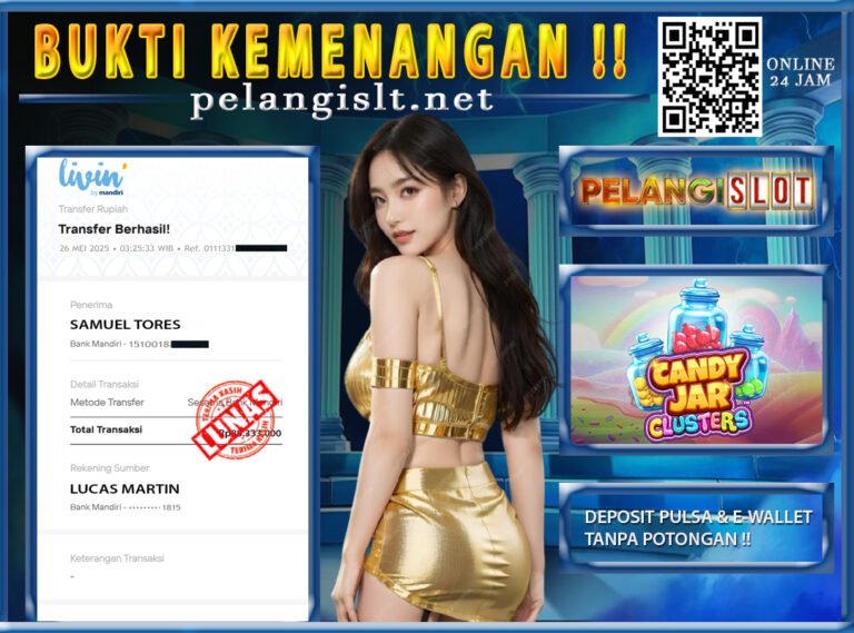 BUKTI JACKPOT PRAGMATIC 26/MEI 2025