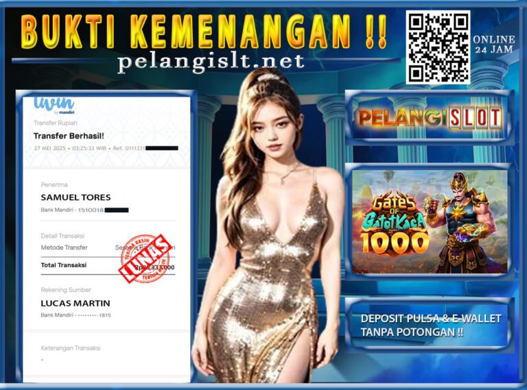 BUKTI JACKPOT PRAGMATIC 27/MEI/2025
