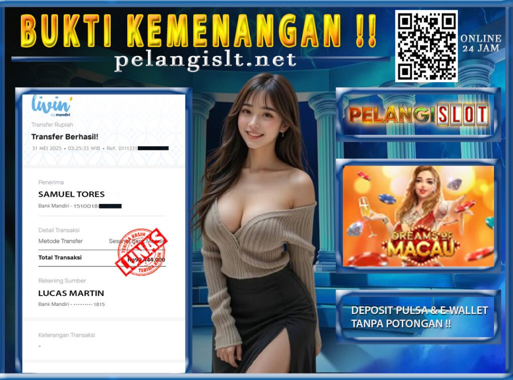 BUKTI JACKPOT PG SOFT 31/MEI/2025