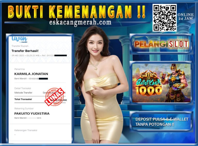 BUKTI JACKPOT PRAGMATIC 09/MEI/2025