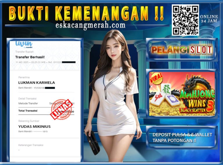 BUKTI JACKPOT PG SOFT 11/MEI/2025