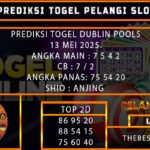 PREDIKSI TOGEL DUBLIN 13/MEI/2025