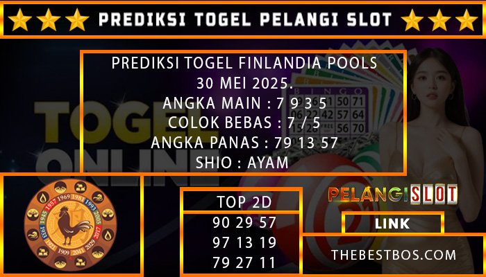 PREDIKSI TOGEL FINLANDIA 30/MEI/2025