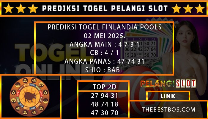 PREDIKSI TOGEL FINLANDIA 02/MEI/2025