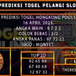 PREDIKSI TOGEL HONGKONG 16/MEI/2025
