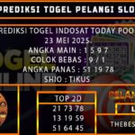 PREDIKSI TOGEL INDOSAT 23/MEI/2025