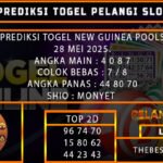 PREDIKSI TOGEL NEWGUINEA 28/MEI/2025