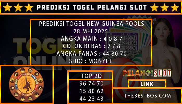 PREDIKSI TOGEL NEWGUINEA 28/MEI/2025