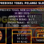 PREDIKSI TOGEL NEWGUINEA 30/MEI/2025