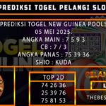 PREDIKSI TOGEL NEWGUINEA 05/MEI/2025
