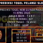 PREDIKSI TOGEL NEWGUINEA 15/MEI/2025
