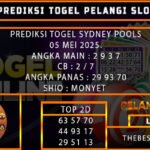 PREDIKSI TOGEL SYDNEY 05/MEI/2025