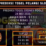 PREDIKSI TOGEL SYDNEY 28/MEI/2025