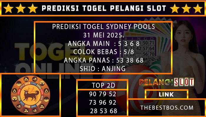 PREDIKSI TOGEL SYDNEY 31/MEI/2025